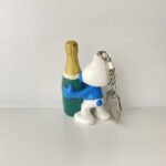 2008 champagne bottle keychain