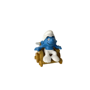 disabled smurf in wheelchair